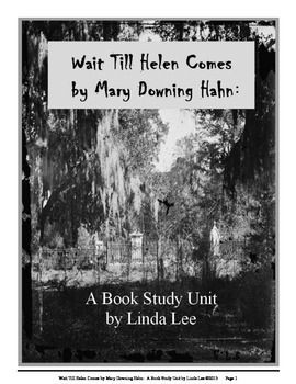 Wait Till Helen Comes by Mary Downing Hahn: A Book Study Unit will ...