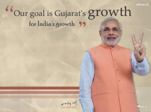 Narendra Modi Indian Prime Minister with Quotes HD Wallpaper,Narendra ...