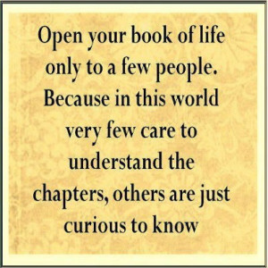 ... few care to understand the chapters, others are just curious to know