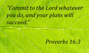 ... Lord whatever you do, and your plans will succeed.
