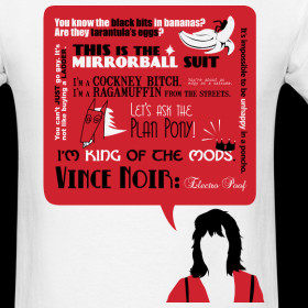 Design ~ Vince Noir Quotes Men's