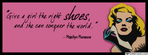 Marilyn Monroe Quote FB Timeline Cover
