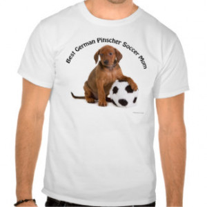 German Pinscher Soccer Mom Shirt