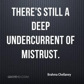 Mistrust Quotes