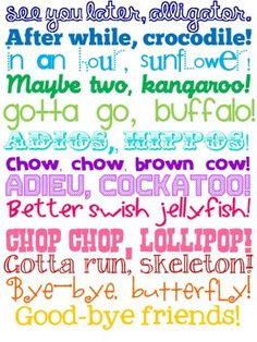 Adorable for the classroom door! Cute sayings for getting kids ready ...