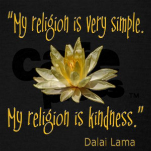 my_religion_is_kindness_dalai_lama_quote_racerback.jpg?color=Black ...