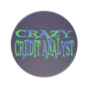 Crazy Credit Analyst Coasters