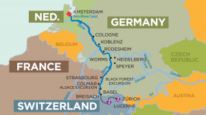 Amsterdam, Cologne, Rudesheim, Heildelberg, Speyer, Strasbourg ...