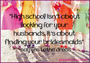 High School Friendships