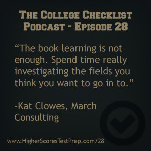 Find the College Major That is Right for You with Kat Clowes (Episode ...