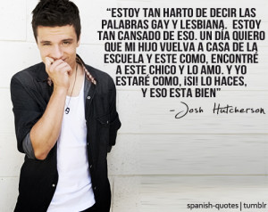 citas #frases #español #spanish #quotes #Josh Hutcherson