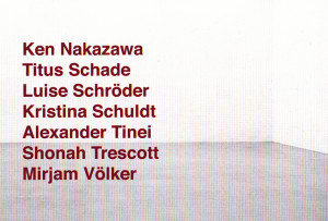 Ken Nakazawa, Titus Schade, Luise Schröder (mit Anna Baranowski ...
