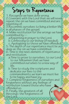 Repentance-Man 1 Lesson 22 More