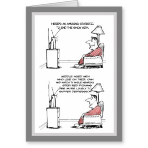 Funny Male Birthday Card - Middle Age