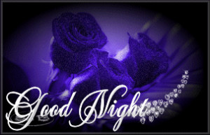 Jeweled Roses Good Night