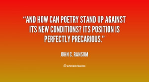 john crowe ransom quotes