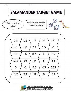 math-games-fifth-grade-salamander-target-game-5th-grade-bw.gif