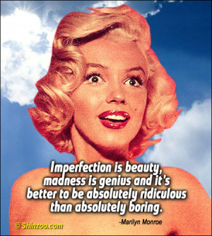 marilyn monroe quotes and sayings imperfection