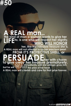 Real Man ..