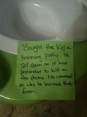 Stay-at-Home Dad's Post-it Notes on Parenting Are Spot On (PHOTOS ...