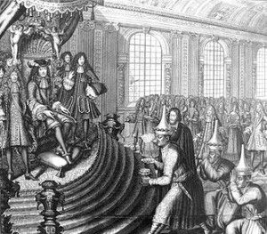 ... Versailles de Louis XIV , menée par l'ambassadeur Kosa Pan en 1686