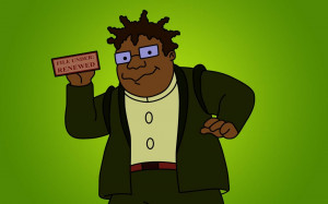 Hermes Conrad (Wallpaper) - Futurama Wallpaper
