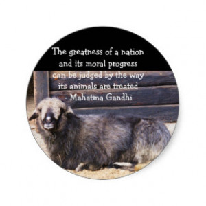 by mahatma gandhi, indian nationalism. Gandhi Quotes Animal Cruelty ...