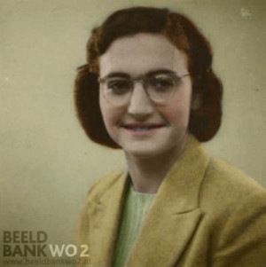 Margot Frank In Color Margot frank - may 1942 by