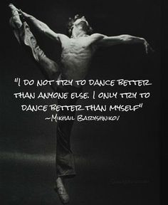 Dance quote by Mikhail Baryshnikov More