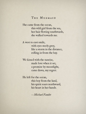 the mermaid by michael faudet