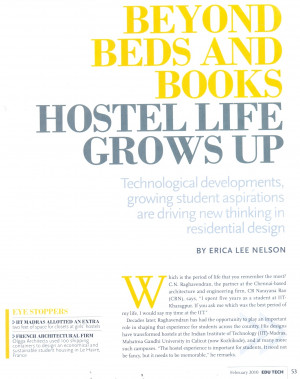 Hostel Life grows up - Quote of Chancellor, Amity University Uttar ...