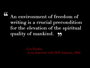 Liu Xiaobo Non Violence Is the Greatest Quote