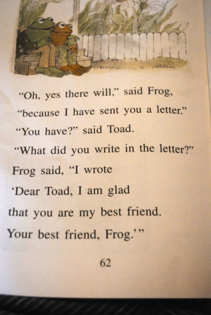 Frog and Toad are Friends