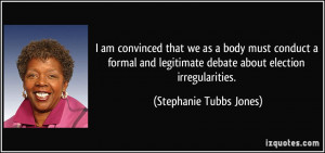 More Stephanie Tubbs Jones Quotes