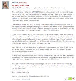 Rooster Teeth RoosterTeeth barbara dunkelman Miles Luna