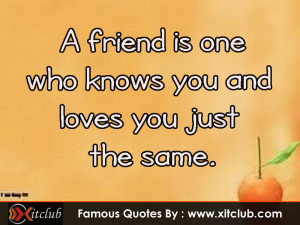 Most Famous Friendship Quotes