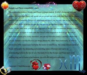 Scorpio and Pisces ~scary awesome...it's a balance like ying and yang ...