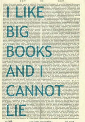 Like Big Books Quote Illustration Beautifully by PigAndGin, $10.00
