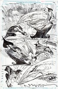 Bill Sienkiewicz Original Art Page Wolverine Inner Fury p 34