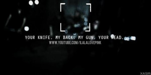 backstabbing quote? lol { twitter header } by iheartpink-rachel