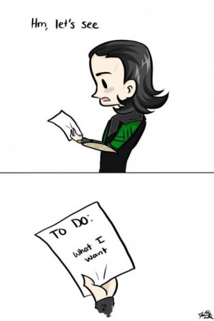 tags funny pics funny pictures humor loki lol todo list damn you thor