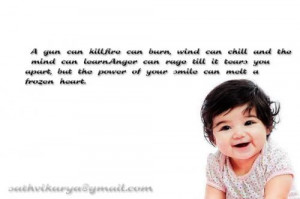 can kill,fire can burn, wind can chill and the mind can learn.Anger ...