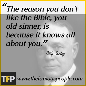 Billy Sunday Quotes Pics