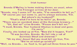 irish humor