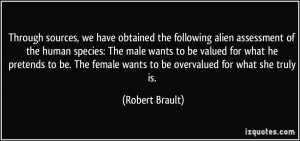 we have obtained the following alien assessment of the human species ...
