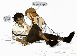 ll be honest, guys, I ship Leo & Calypso so hard. I mean, Leo ...