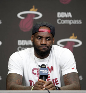 LeBron James says vacation first, then decision on future