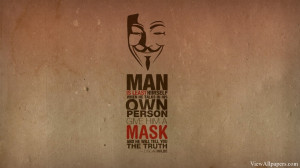 Mask Quotes High Resolution Wallpaper, Free download Mask Quotes For ...