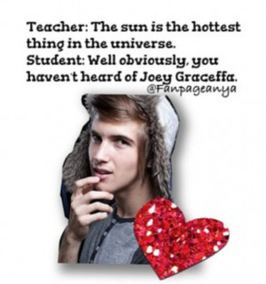 Joey Graceffa is HOTTER than the sun ;)