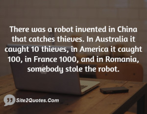 in China that catches thieves. In Australia it caught 10 thieves ...